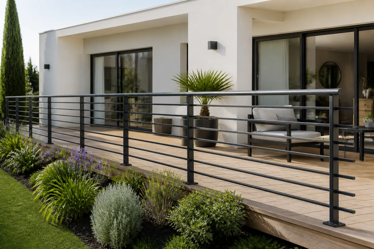 Clôtures et garde corps durables pour l extérieur